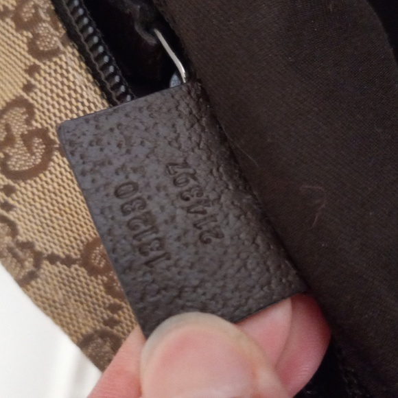 Authentic Gucci GG Monogram Supreme Sherry Web Satchel Tote Bag - Picture 11 of 11